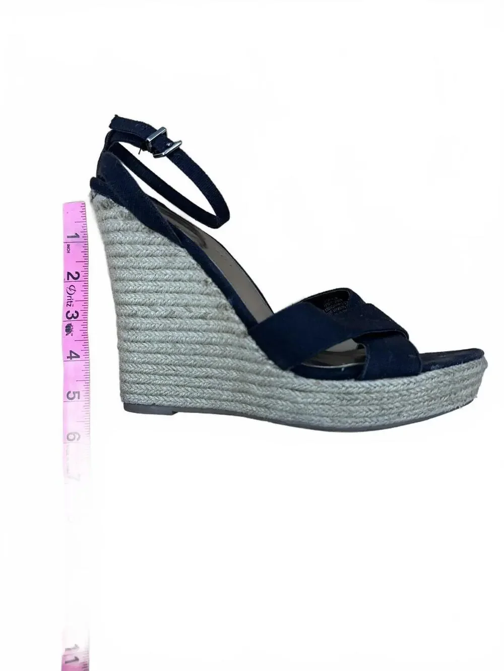 Madden Girl Black Wedge Sandals